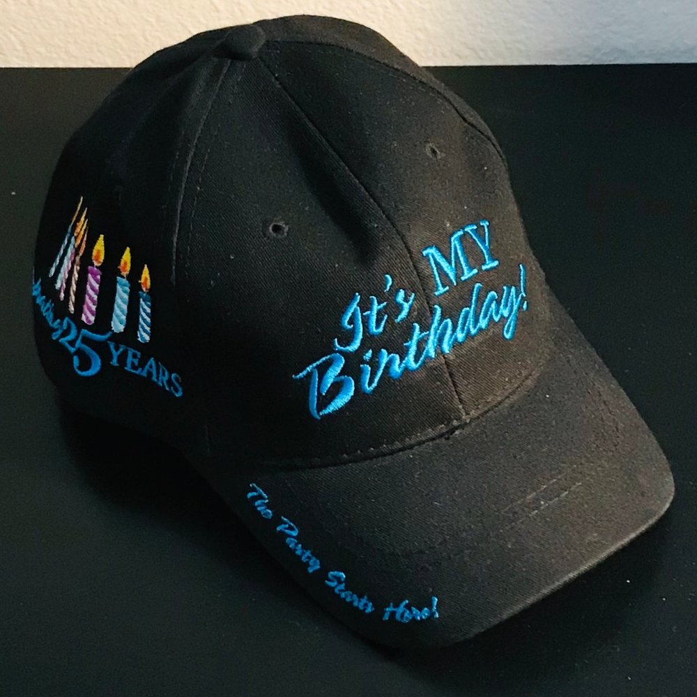 Special Happy Birthday Logo Men's Cap